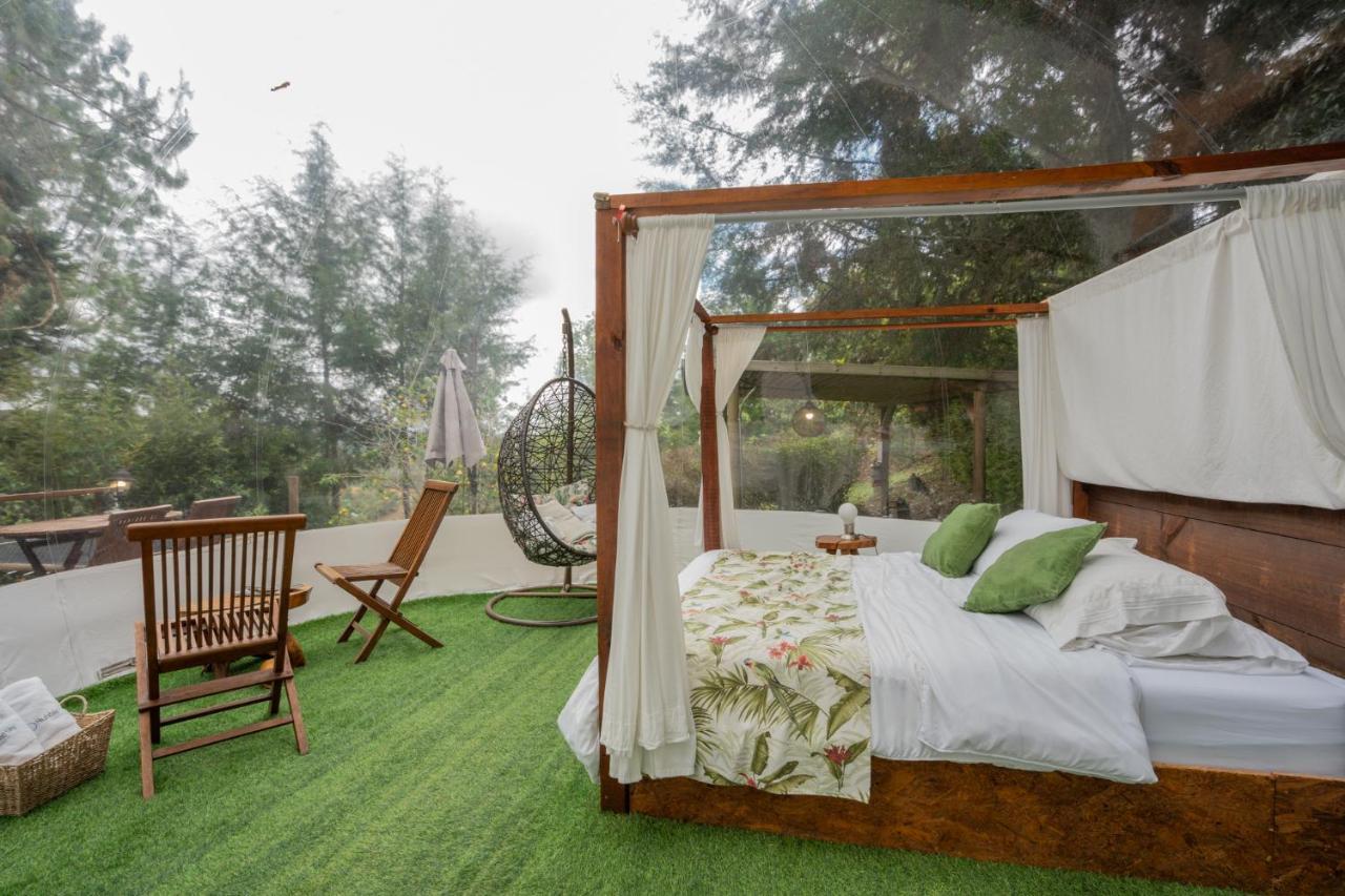 ホテル Bubblesky Glamping 40 Min From Medellin エル・レティーロ エクステリア 写真