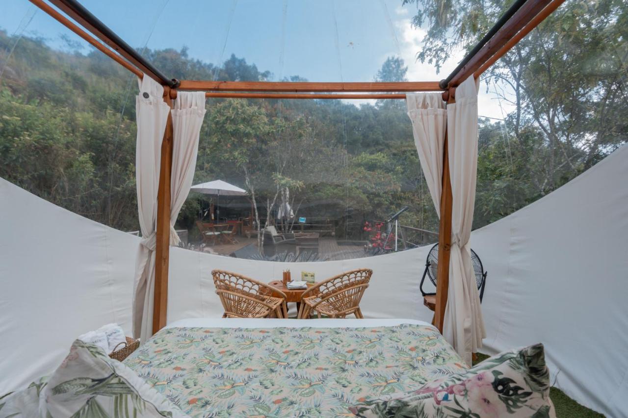 ホテル Bubblesky Glamping 40 Min From Medellin エル・レティーロ エクステリア 写真
