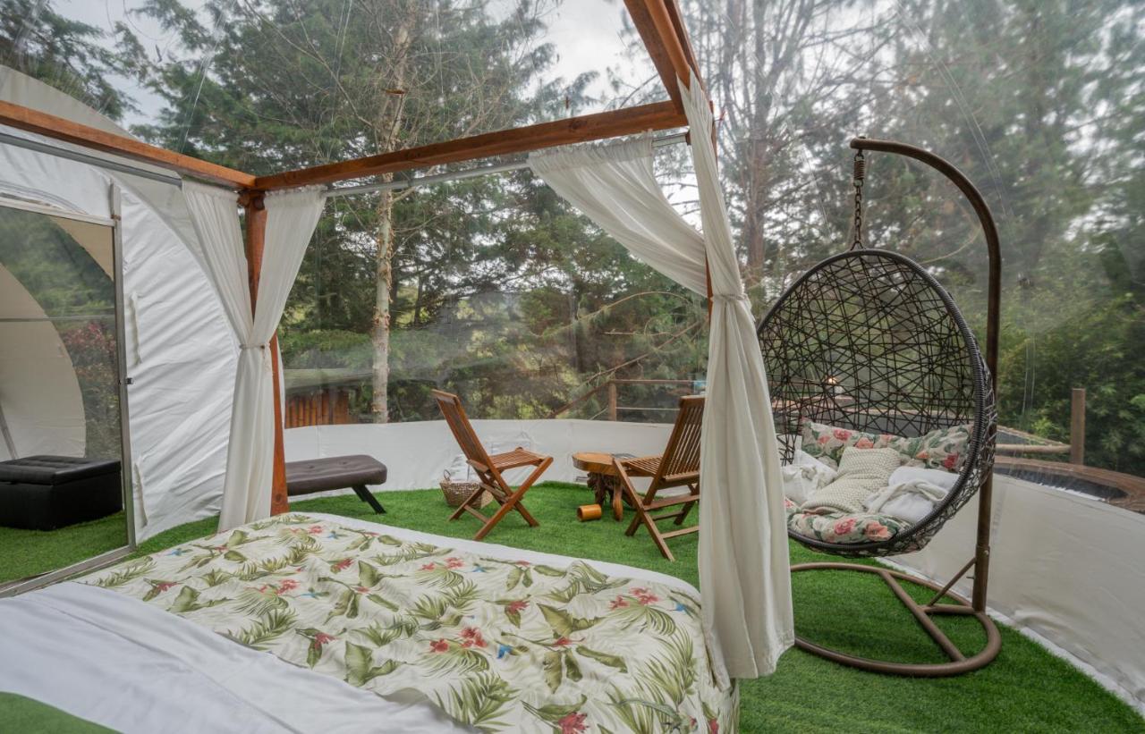 ホテル Bubblesky Glamping 40 Min From Medellin エル・レティーロ エクステリア 写真